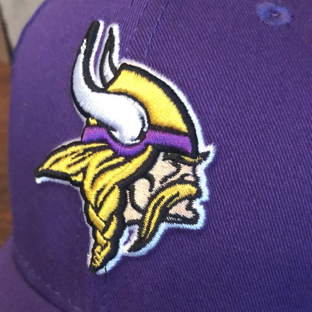 New Era Purple Minnesota Vikings U-Line Custom 9FORTY Adjustable Hat